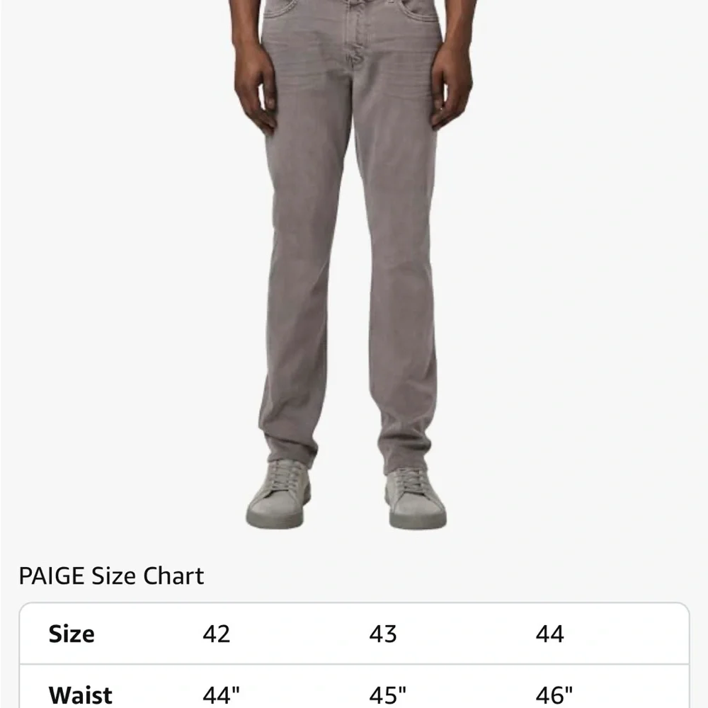 PAIGE Men's Lennox Slim size‎ 44
